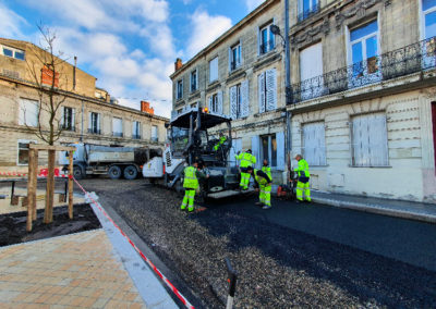 Travaux d’aménagement et de l’espace public à Bordeaux