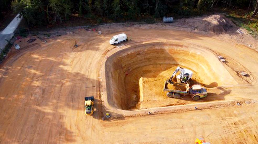 travaux de terrasssements en charente atlantic route