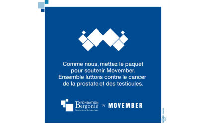 Movember, l’occasion de soutenir la fondation Bergonié