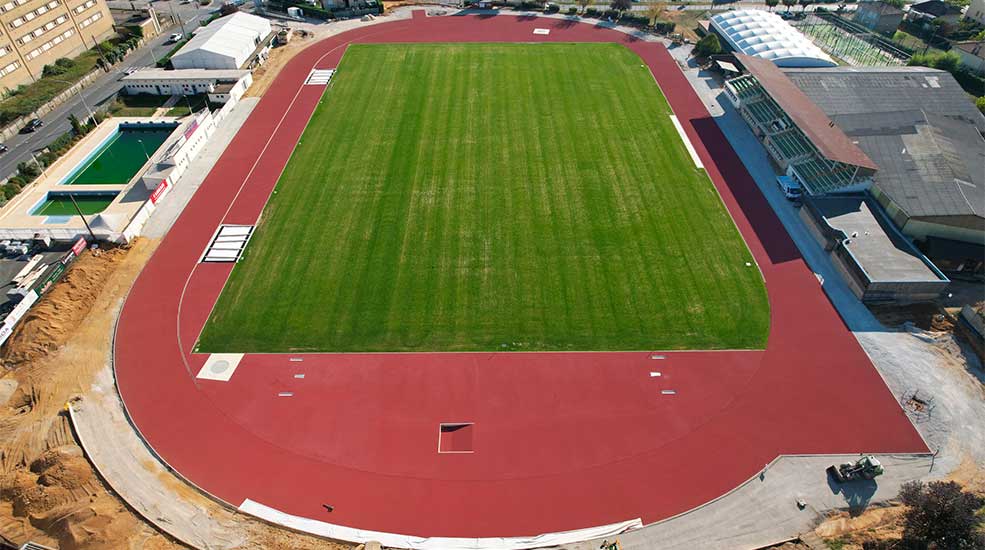 Rénovation du Stade Goumondie de Sarlat la Canéda (24)