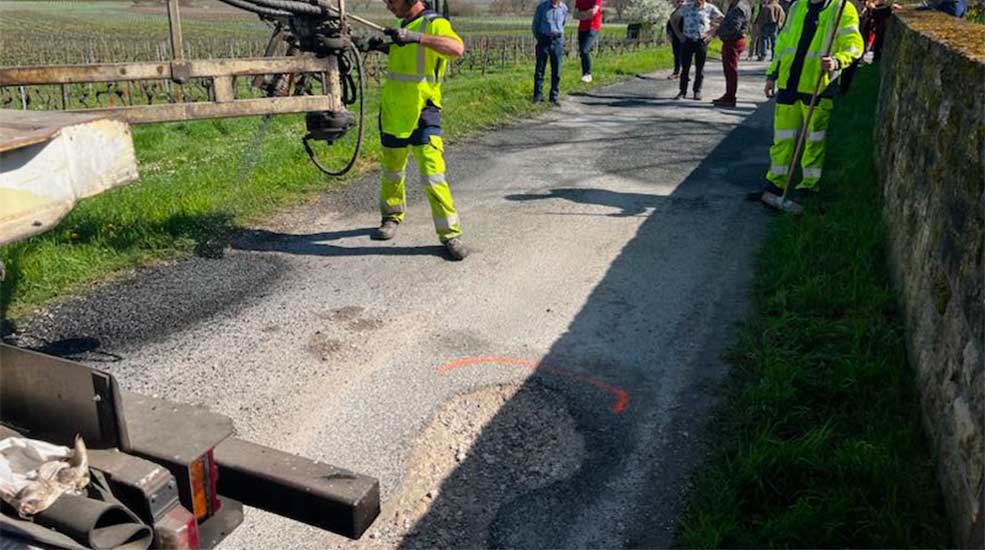 démonstration blow enrobes charente atlantic route