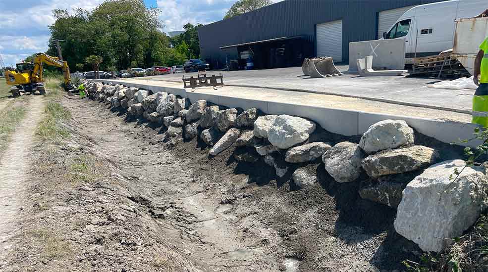 Confortement de parking en Charente Maritime par SOPOTP